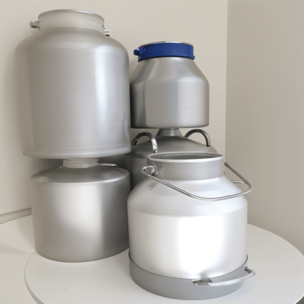 aluminum milk can